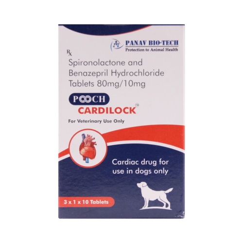 POOCH CARDILOCK TABLET 80MG/10MG