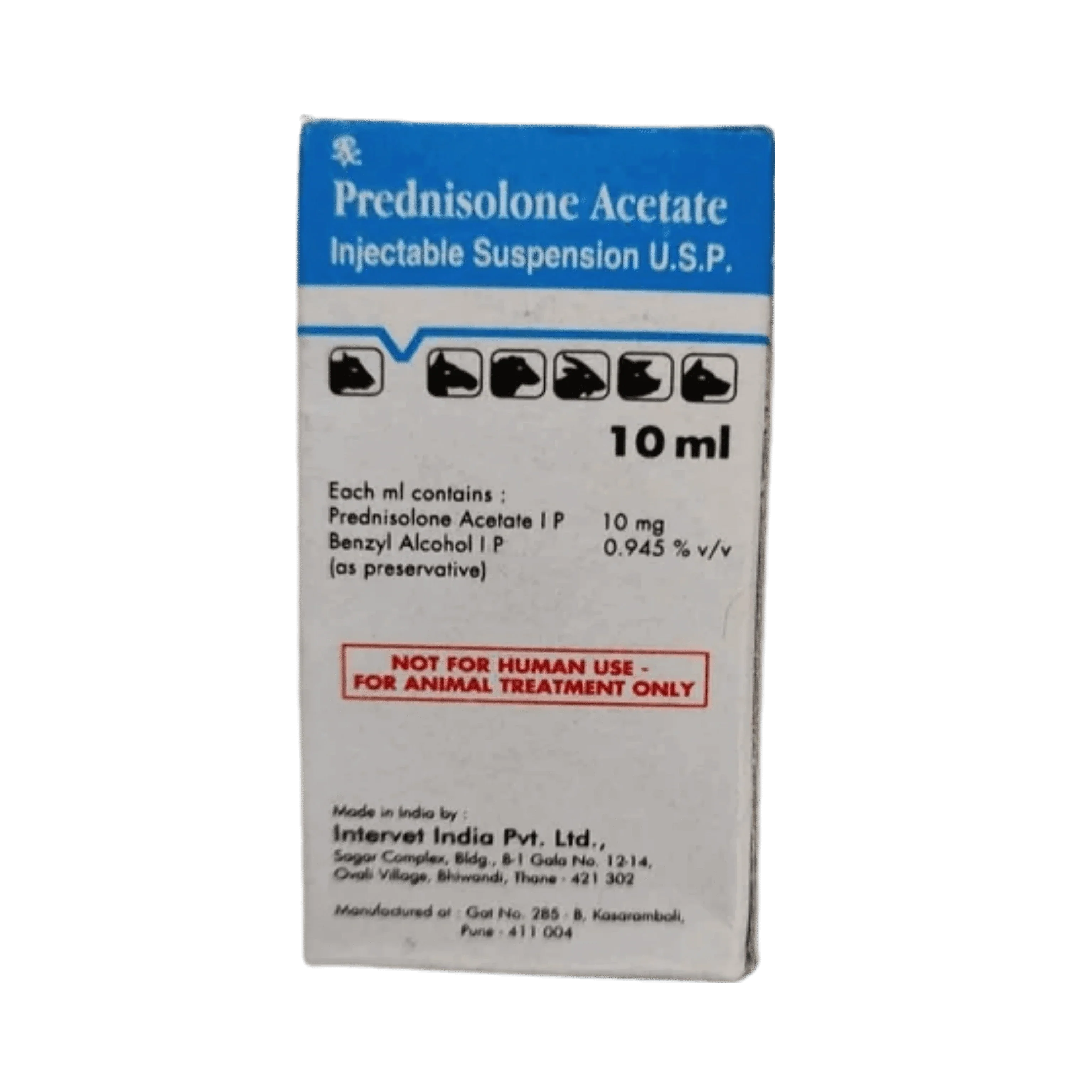 PREDNISOLONE ACETATE INJ 10MG/ML