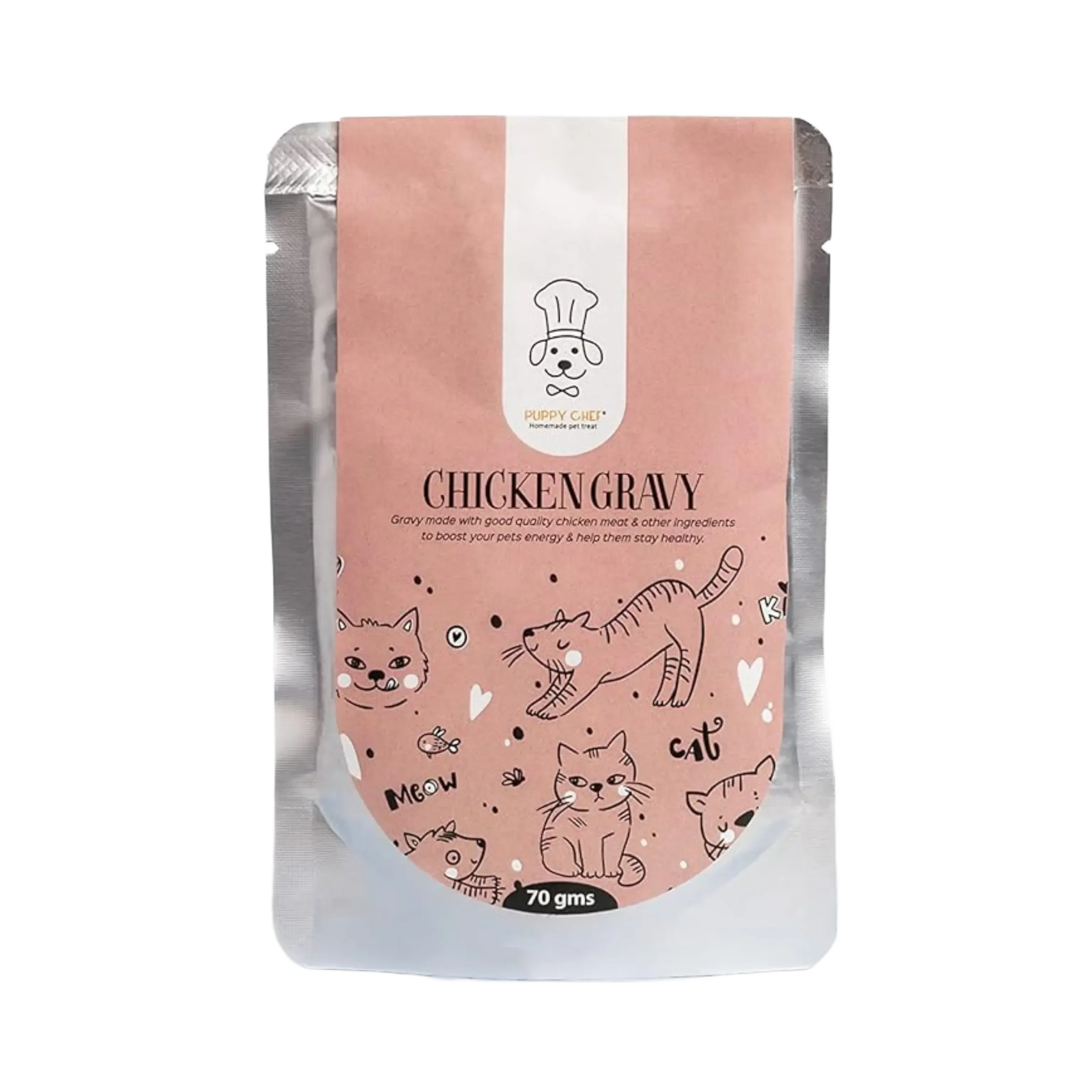 PUPPY CHEF CHIC CAT GRAVY FOOD