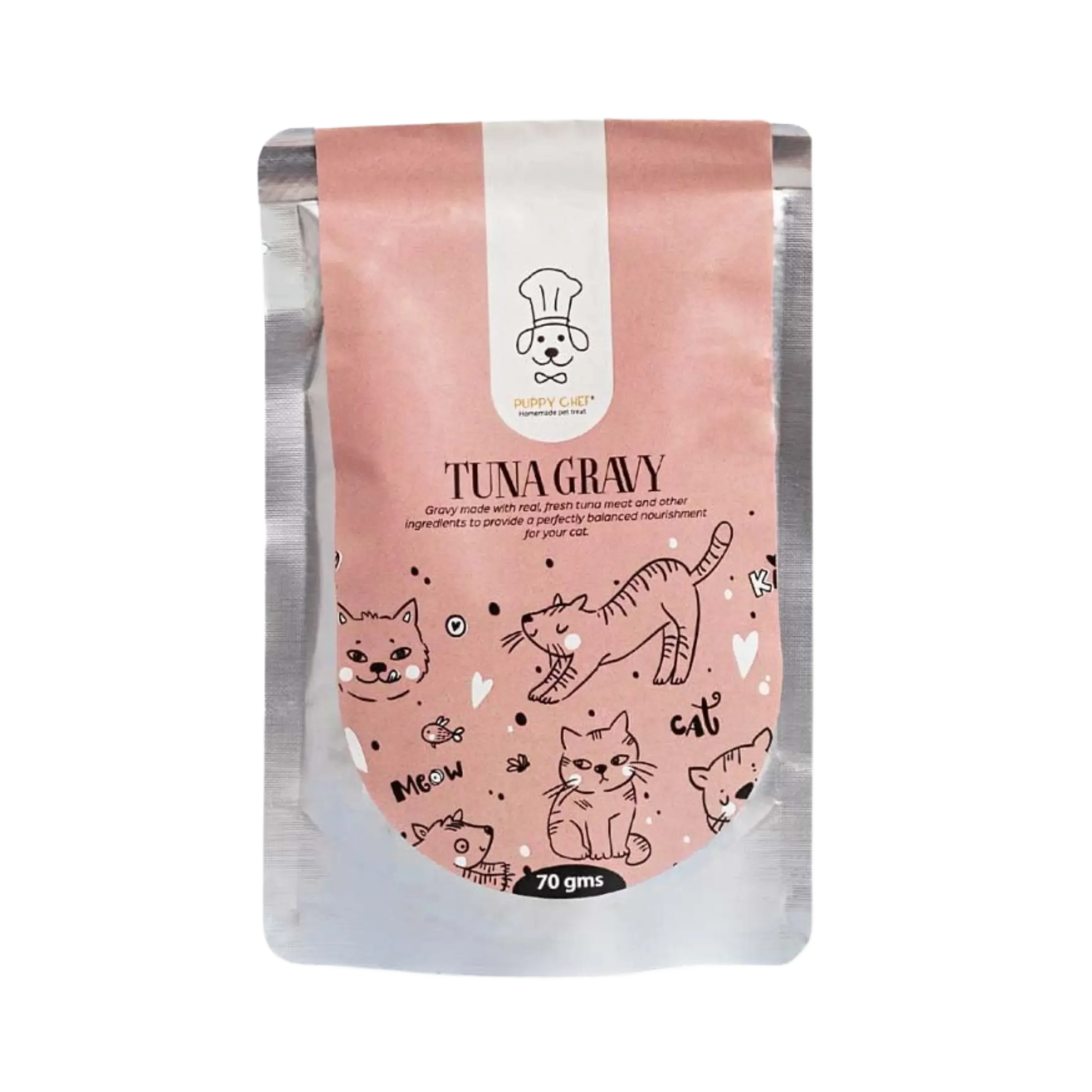 PUPPY CHEF TUNA CAT GRAVY FOOD