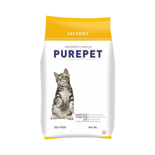 PUREPET SEAFOOD CAT DRY FOOD (M)