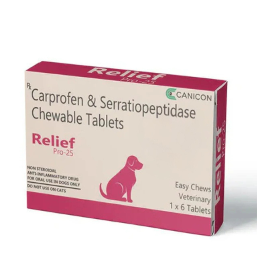 RELIEF PRO 25MG TABLET