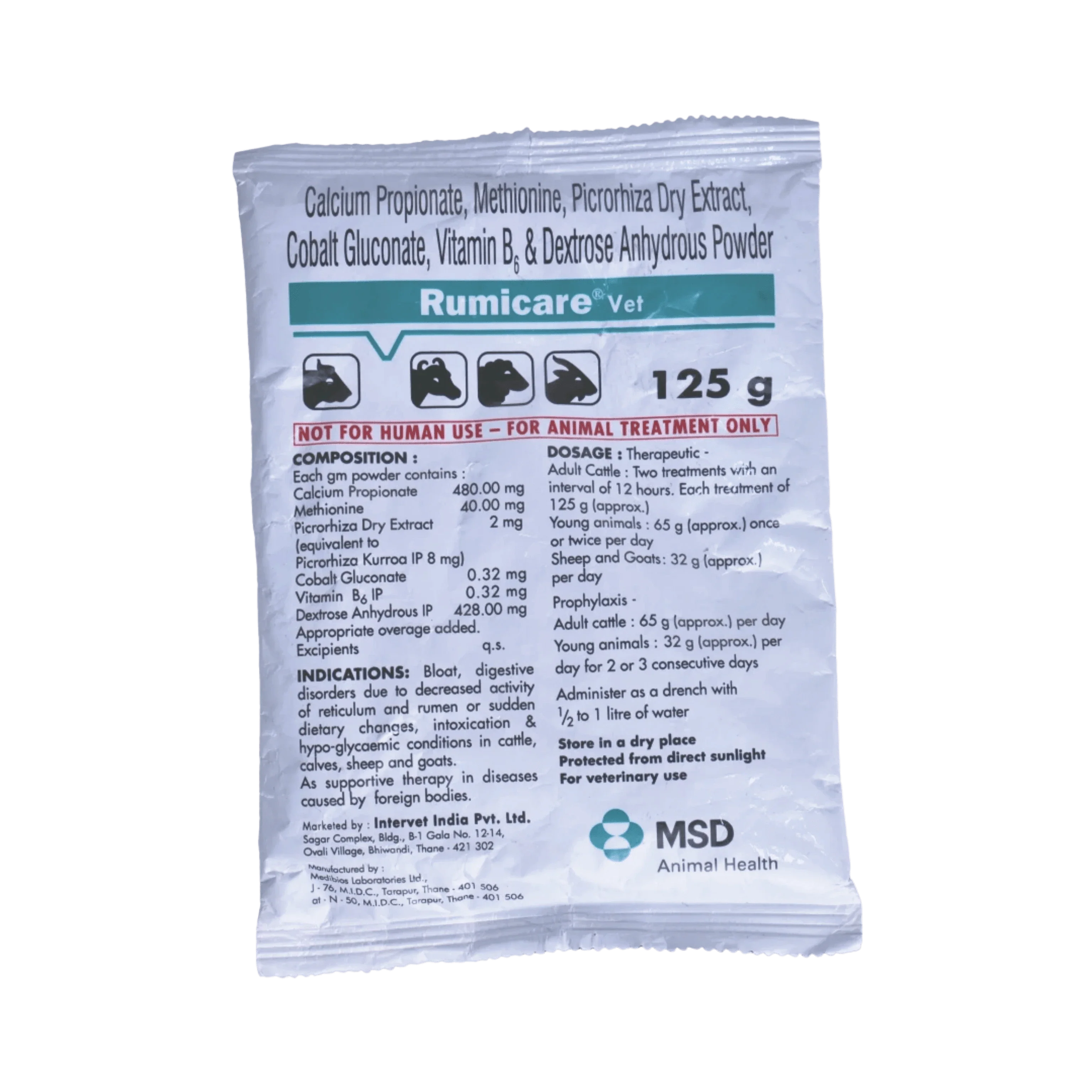 RUMICARE VET POWDER SMALL