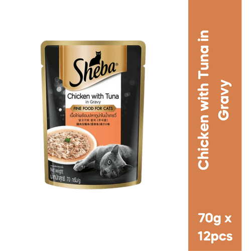 SHEBA CHIC & TUNA GRAVY