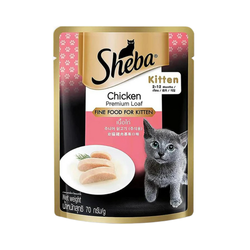 SHEBA KITTEN CHICKEN GRAVY