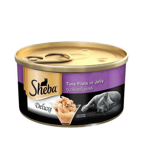 SHEBA TUNA FILETS CAN 85GM