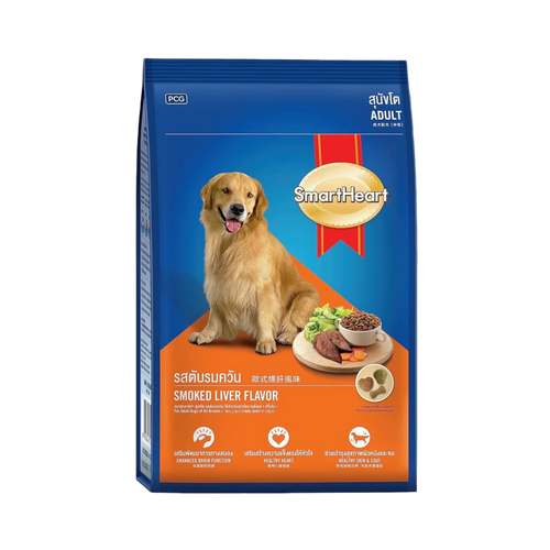 SMART HEART ADULT SMOKED LIVER DRY FOOD (XL)