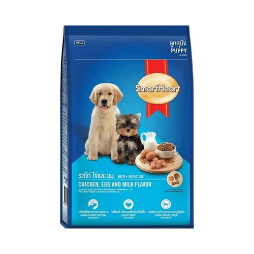 SMART HEART PUPPY CHIC/EGG & MILK DRY FOOD (L)