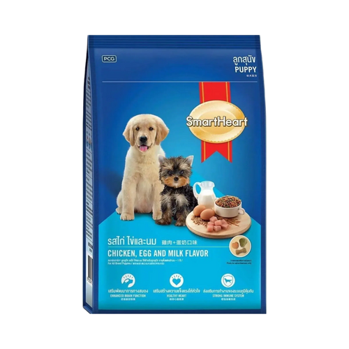 SMART HEART PUPPY CHIC/EGG & MILK DRY FOOD (M)