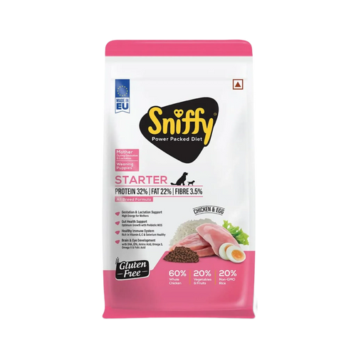 SNIFFY STARTER CHIC & EGG DRY FOOD (M)