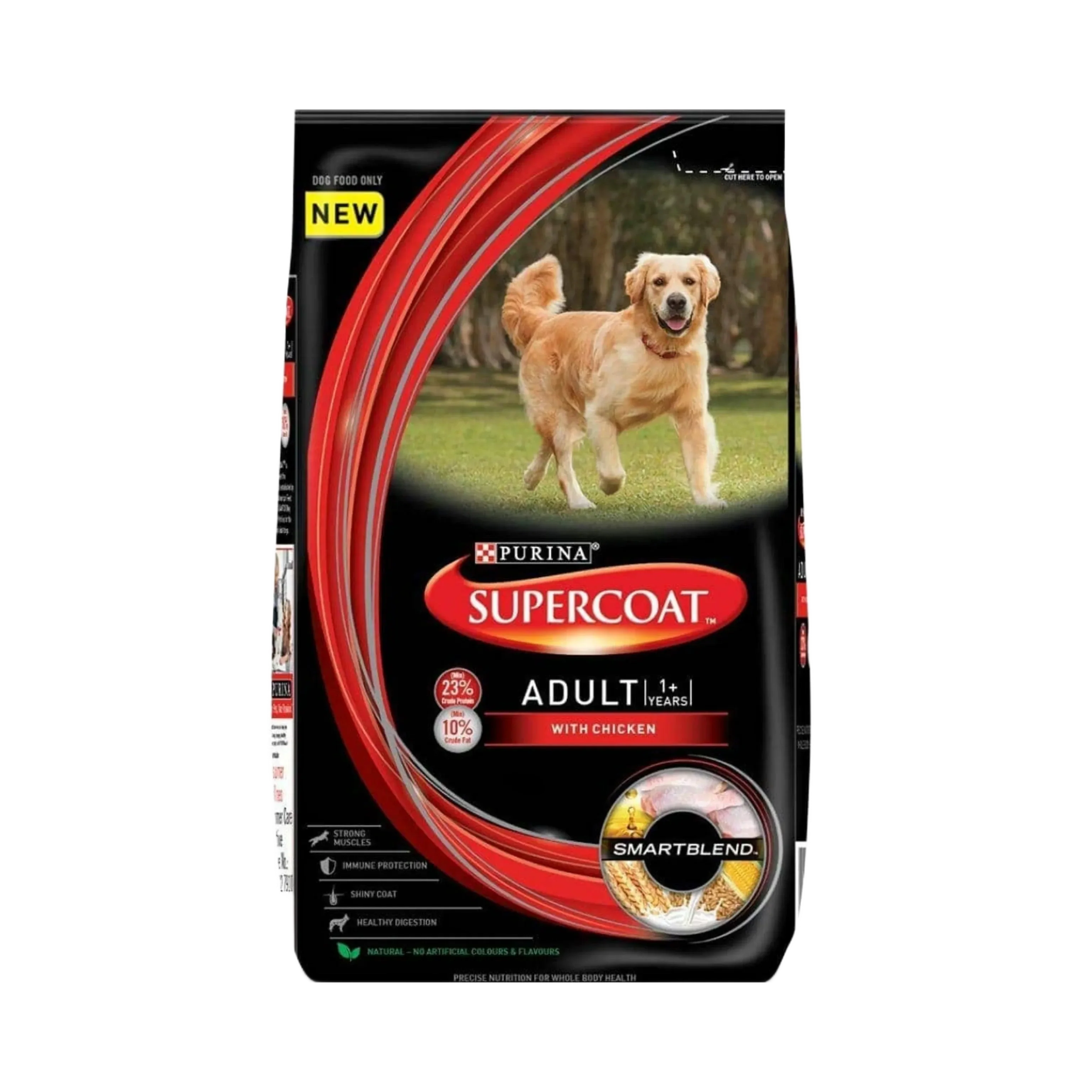 SUPERCOAT ADULT CHICKEN DRY FOOD (M)
