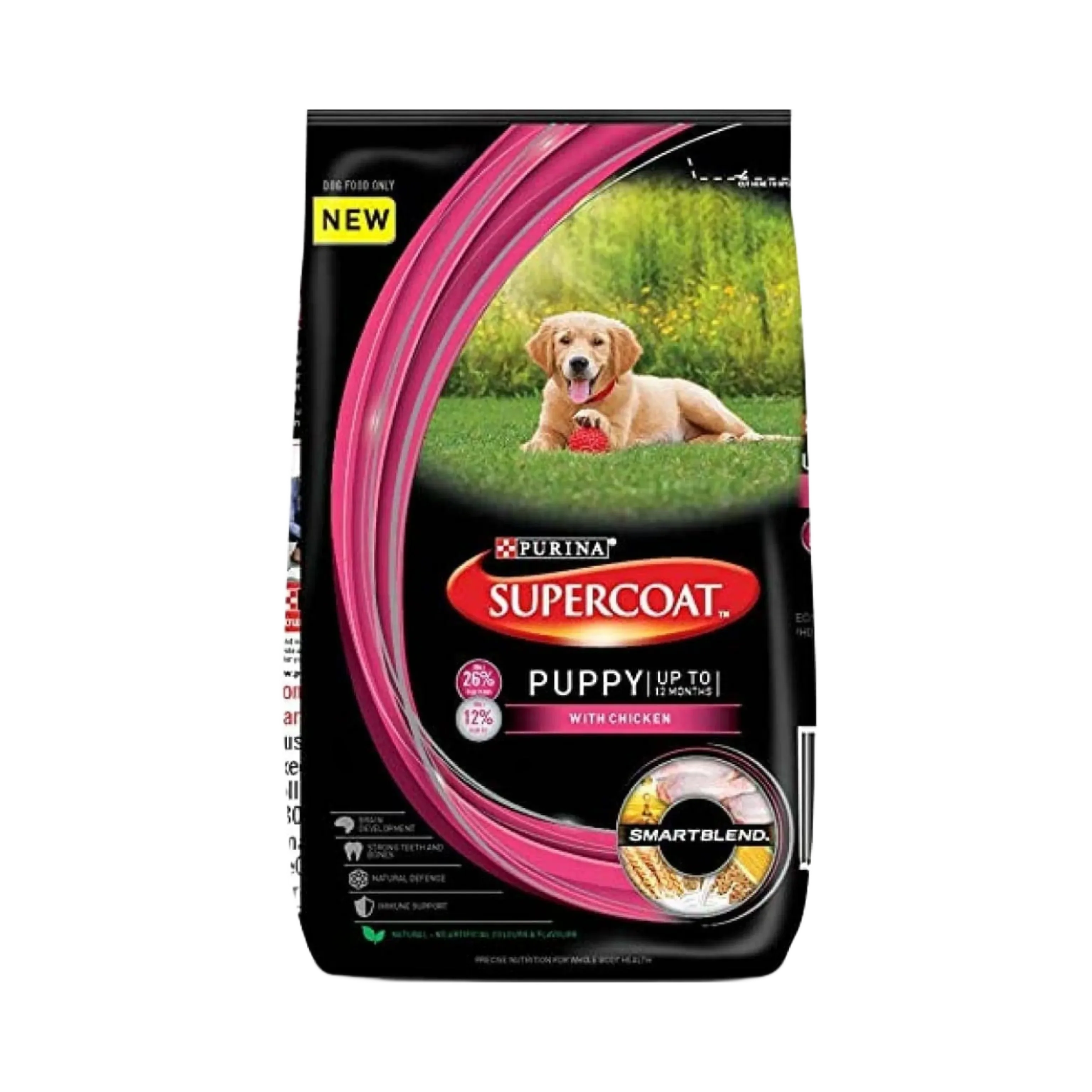 SUPERCOAT PUPPY CHIC DRY FOOD (M)