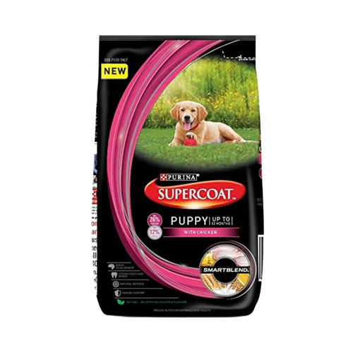 SUPERCOAT PUPPY CHIC DRY FOOD (M)