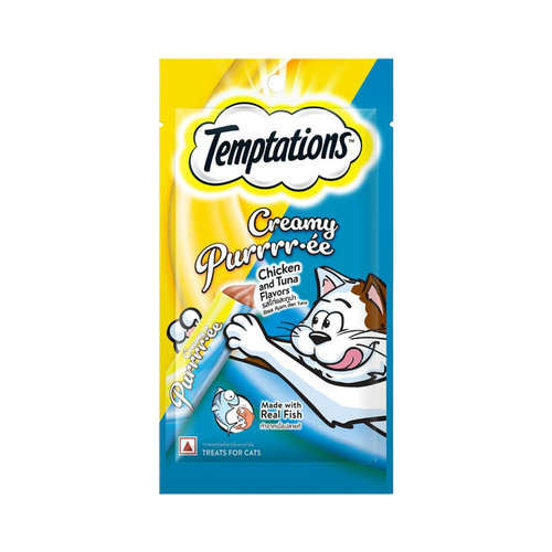 TEMPTAIONS CHIC & TUNA CREAMY TREAT