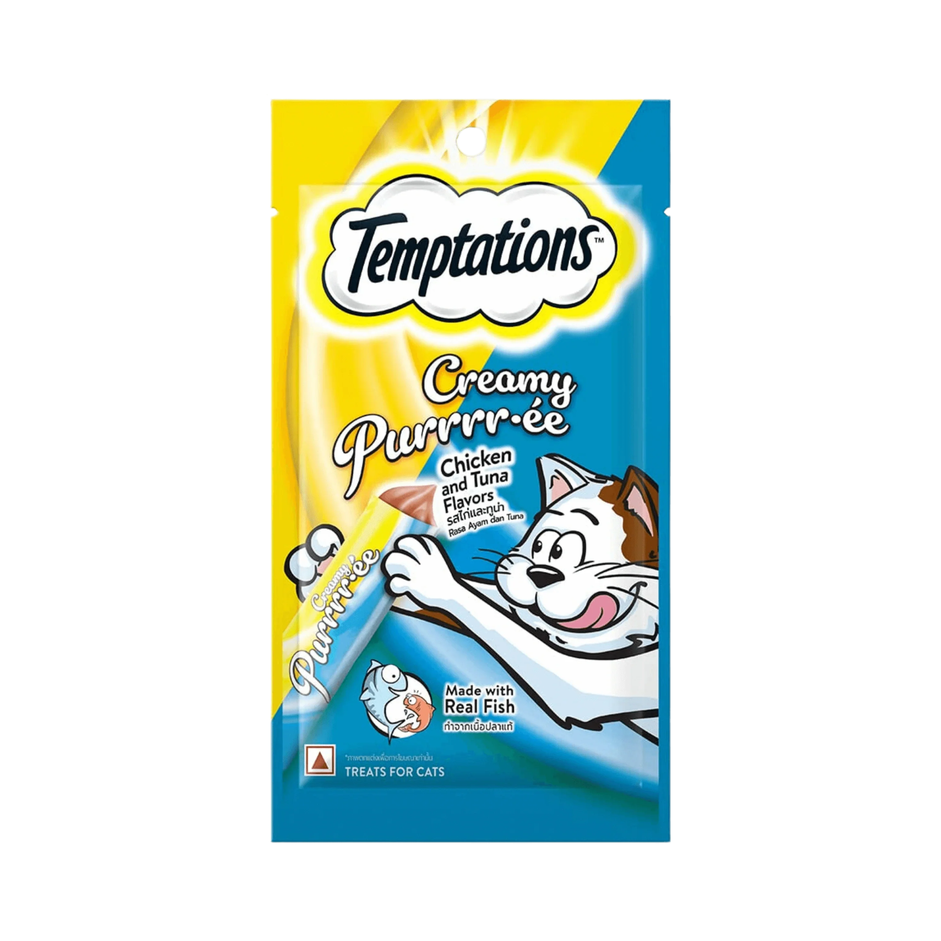 TEMPTATIONS CHIC & TUNA CREAMY TREAT (SAMPLE)