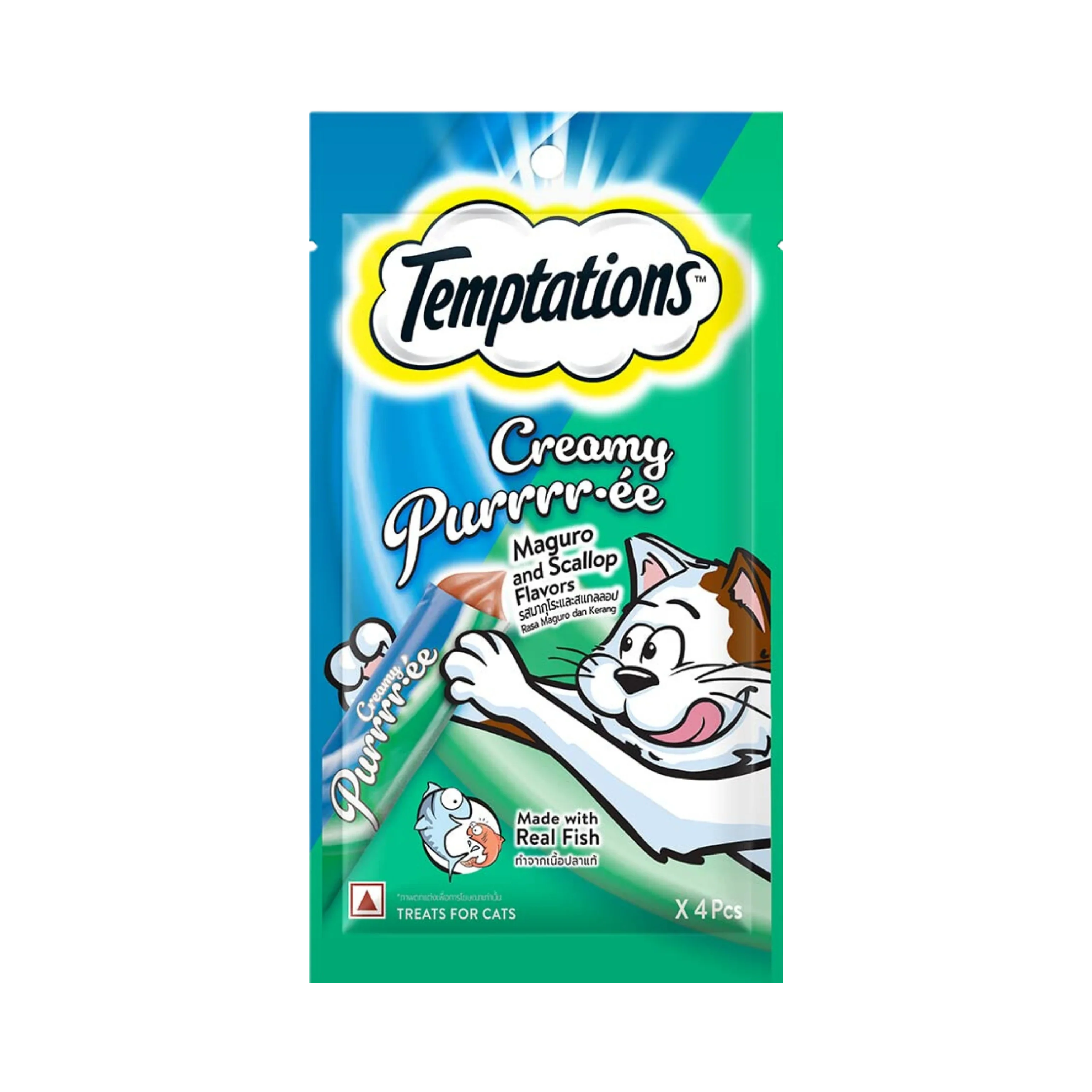 TEMPTATIONS MAGURO & SCALLOP CREAMY TREAT