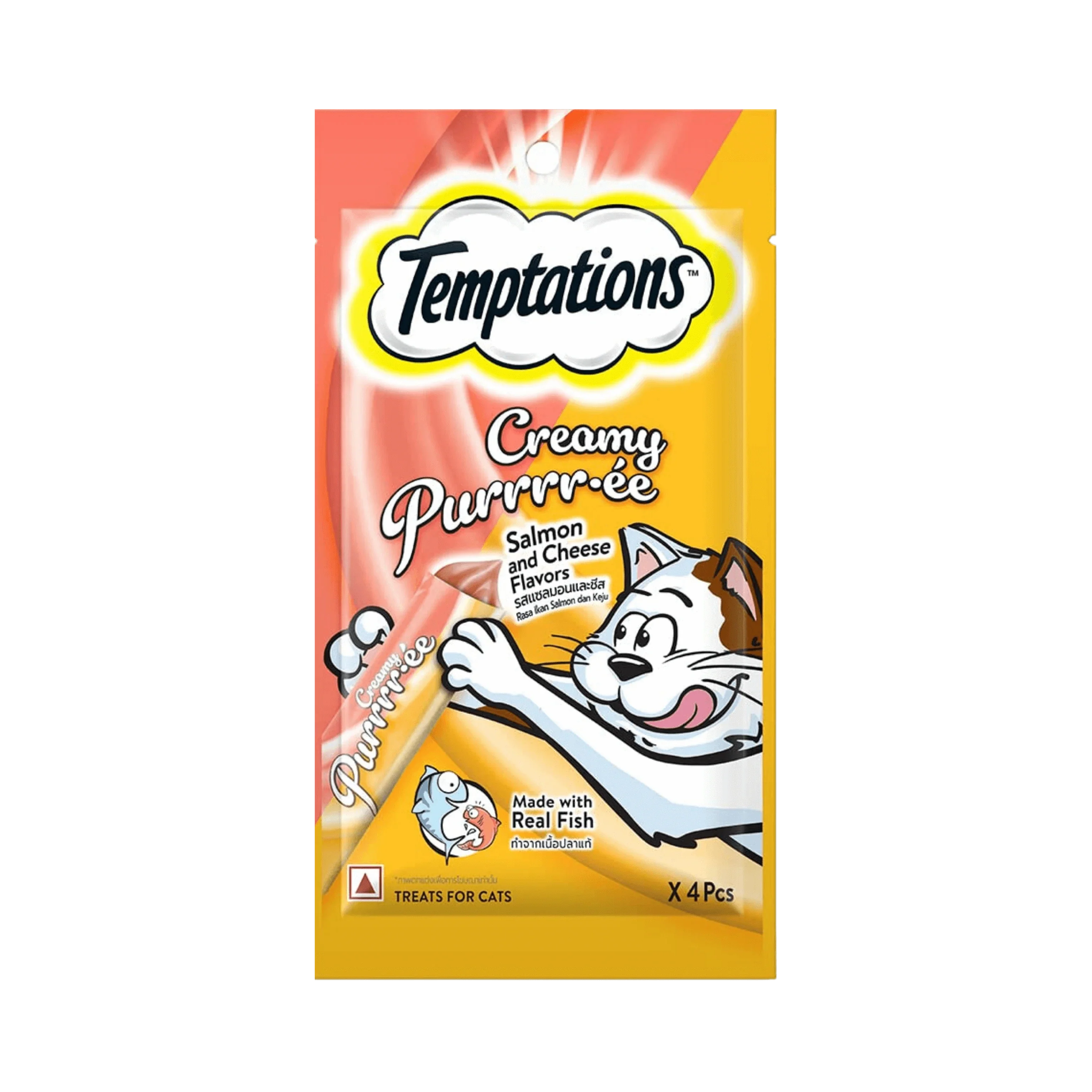 TEMPTATIONS SAL & CHEESE CREAMY TREAT