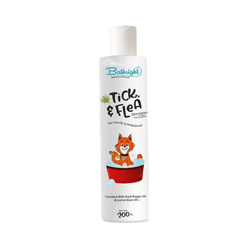 TICK & FLEA CAT SHAMPOO