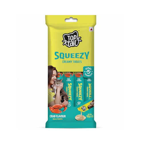 TOPTAIL SQUEEZY CRAB CREAMY TREAT (S)