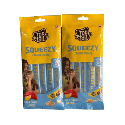 TOPTAIL SQUEEZY TUNA & CHEESE CREAMY TREAT (S)