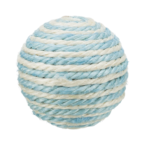 TRIXIE SISAL BALL WITH RATTLE DIA TOY