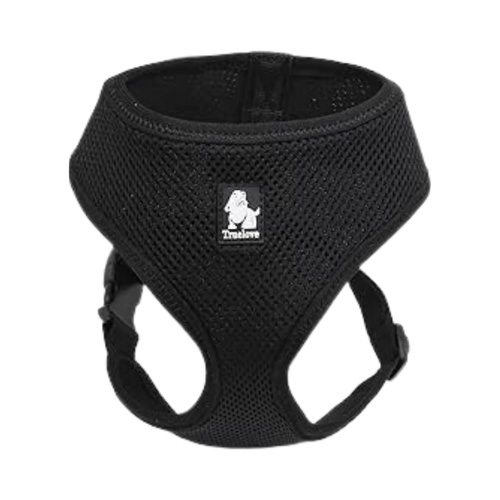 TRUELOVE CAT & SMALL DOG HARNESS BLACK (L)