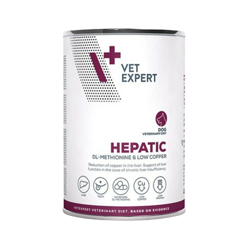 VET EXPERT HEPATIC DOG CAN FOOD