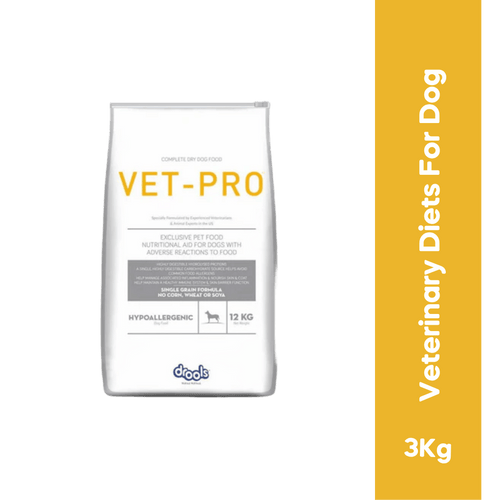 VET PRO HYPOALLERGENIC DRY FOOD (M)