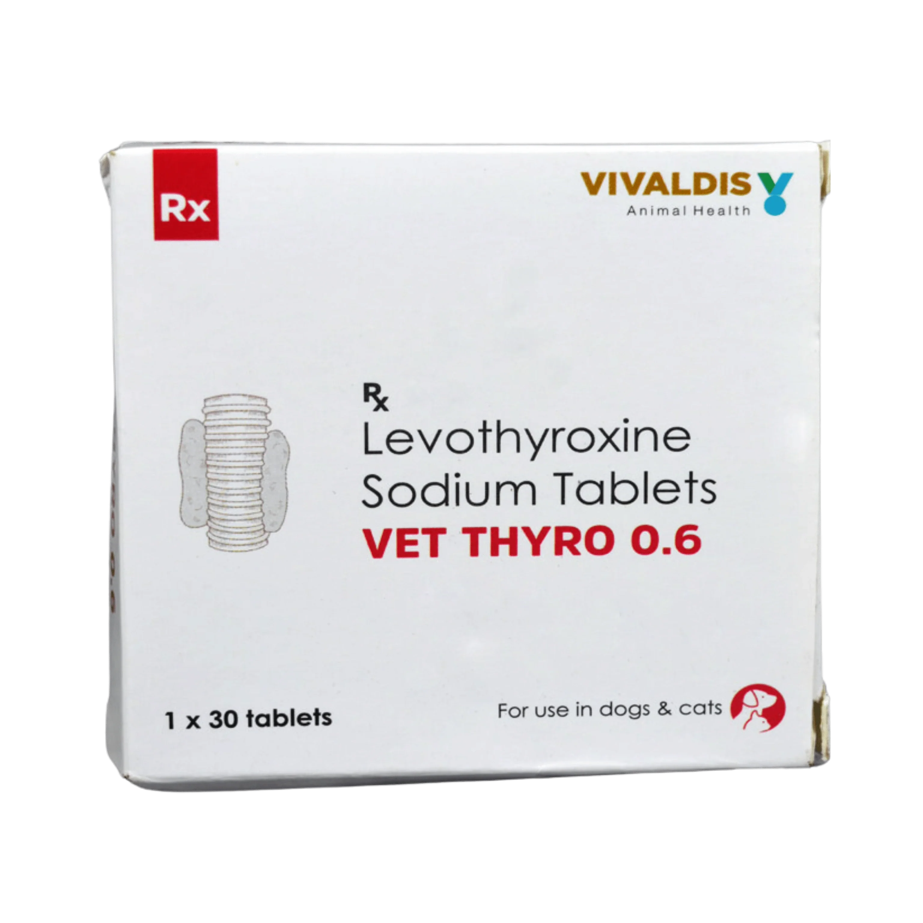VET THYRO 0.6TAB 30TAB