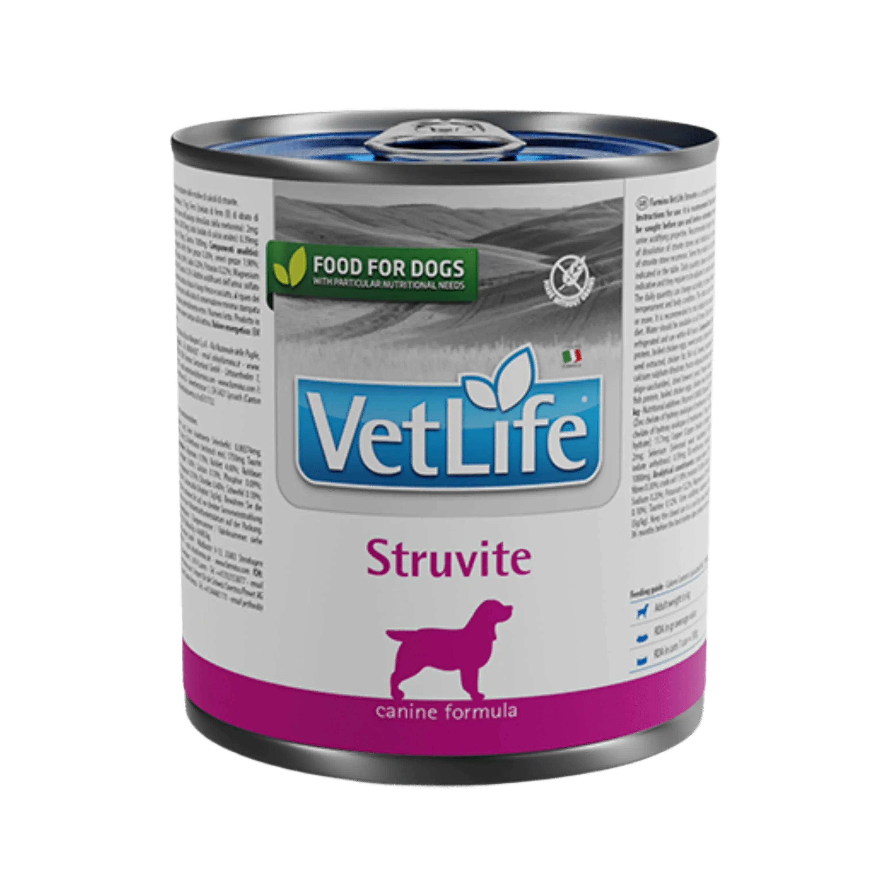 VETLIFE STRUVITE DOG CAN FOOD