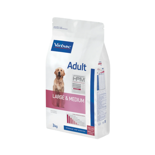 VIRBAC ADULT LARGE & MEDIUM DOG DRY FOOD (M)