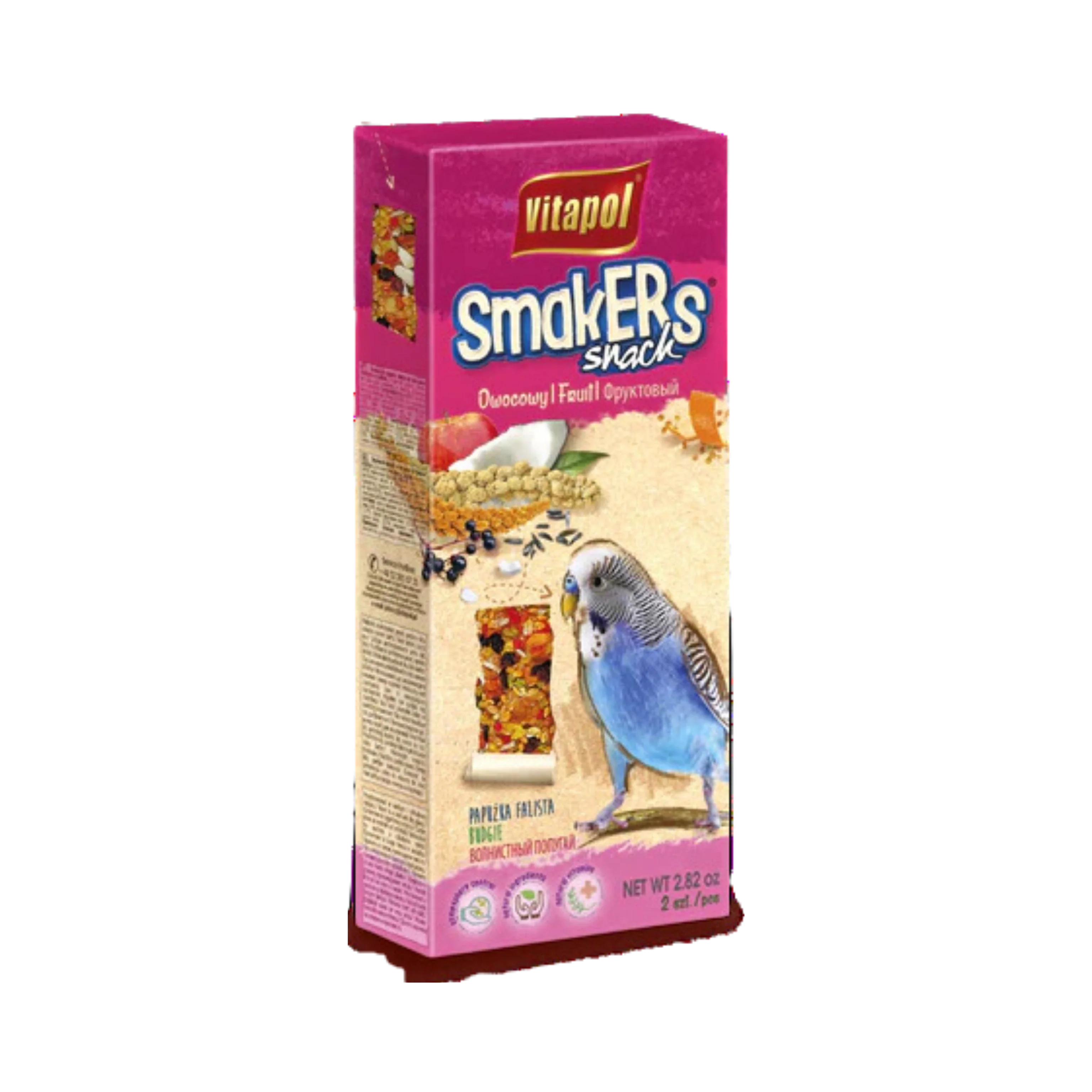 VITAPOL FRUIT SMAKERS FOR BUDGIES