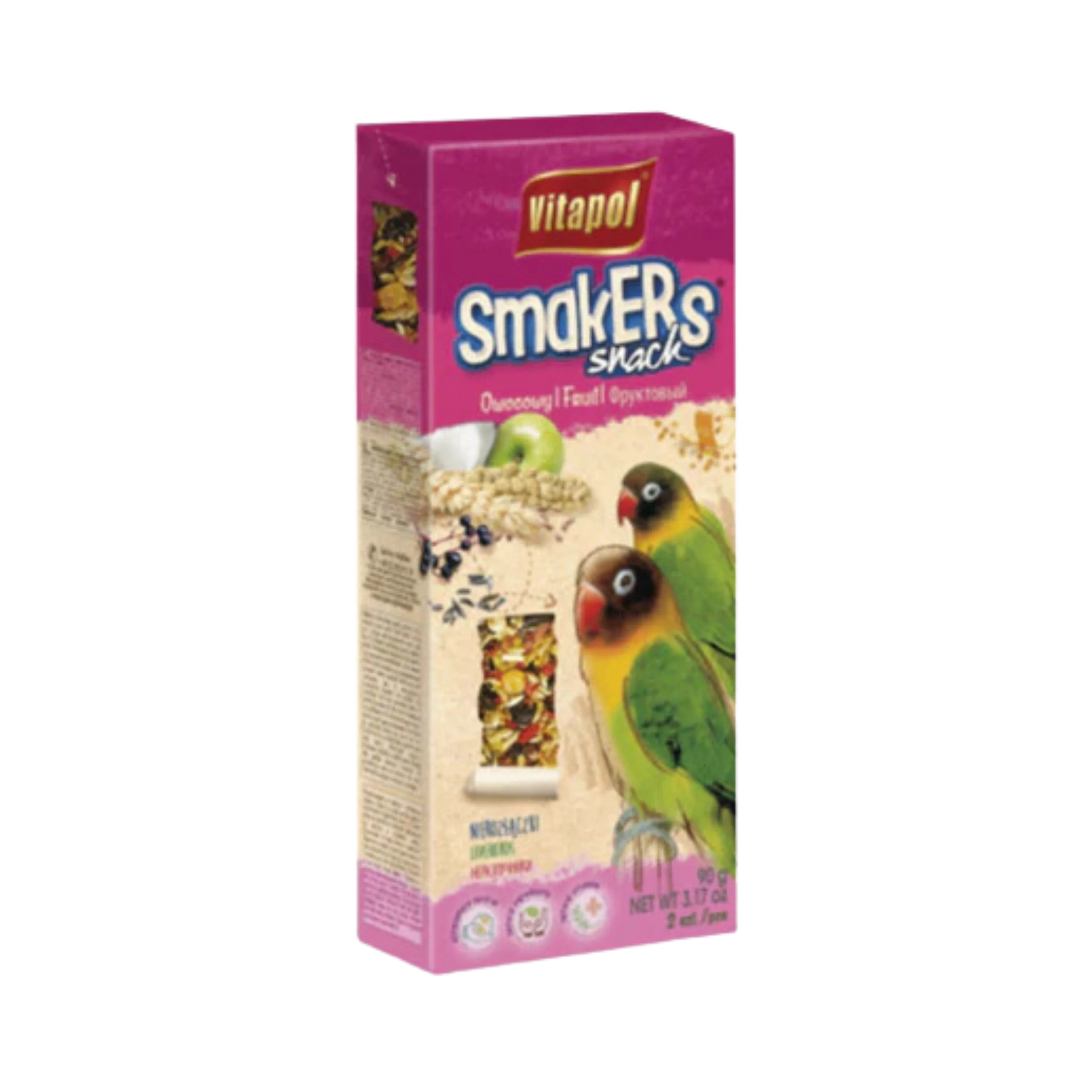 VITAPOL FRUIT SMAKERS FOR LOVEBIRDS