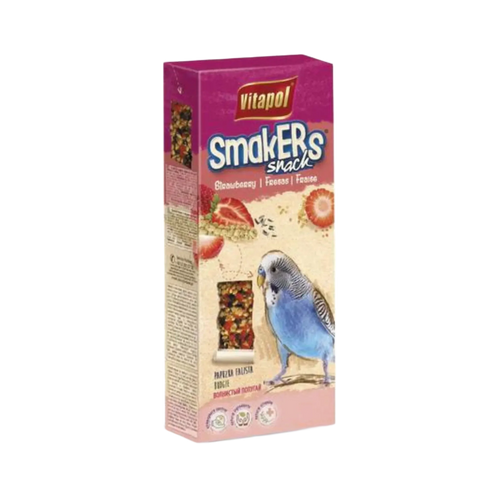 VITAPOL STRAWBERRY SMAKERS FOR BUDGIES