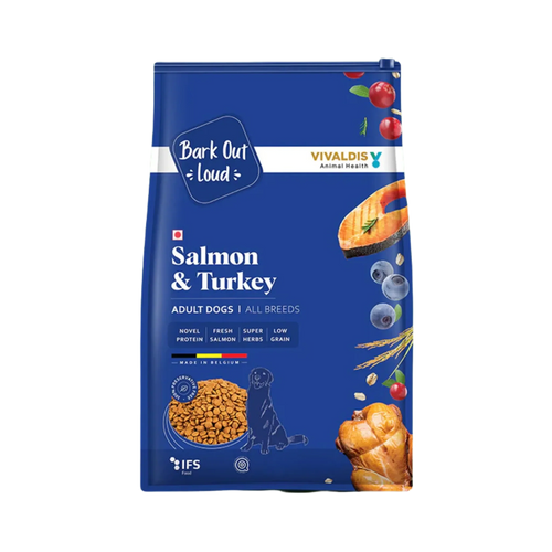 VIVALDIS SALMON & TURKEY ADULT DRY FOOD (S)