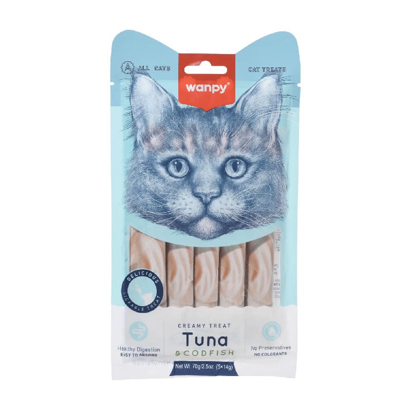 WANPY CREAMY TUNA CODFISH TREAT