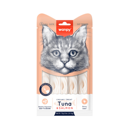 WANPY CREAMY TUNA SALMON TREAT