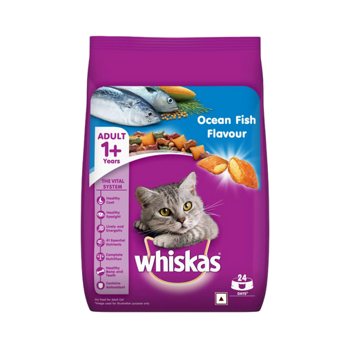WHISKAS ADULT OCEAN FISH DRY FOOD (L)
