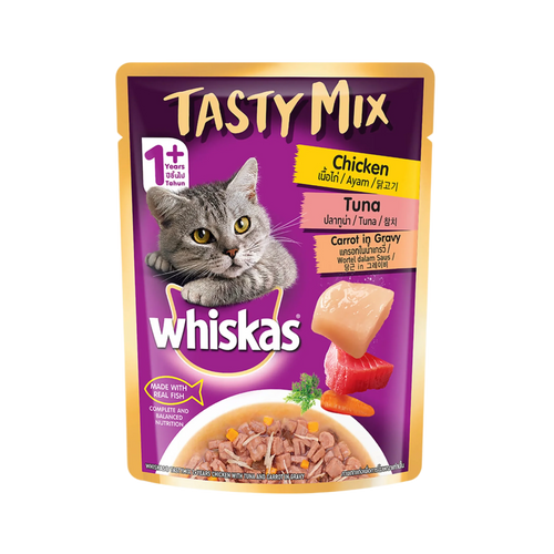 WHISKAS TASTY GRAVY FOOD