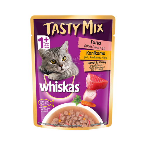 WHISKAS TMX TUN.KANI.CAR.GRAVY FOOD