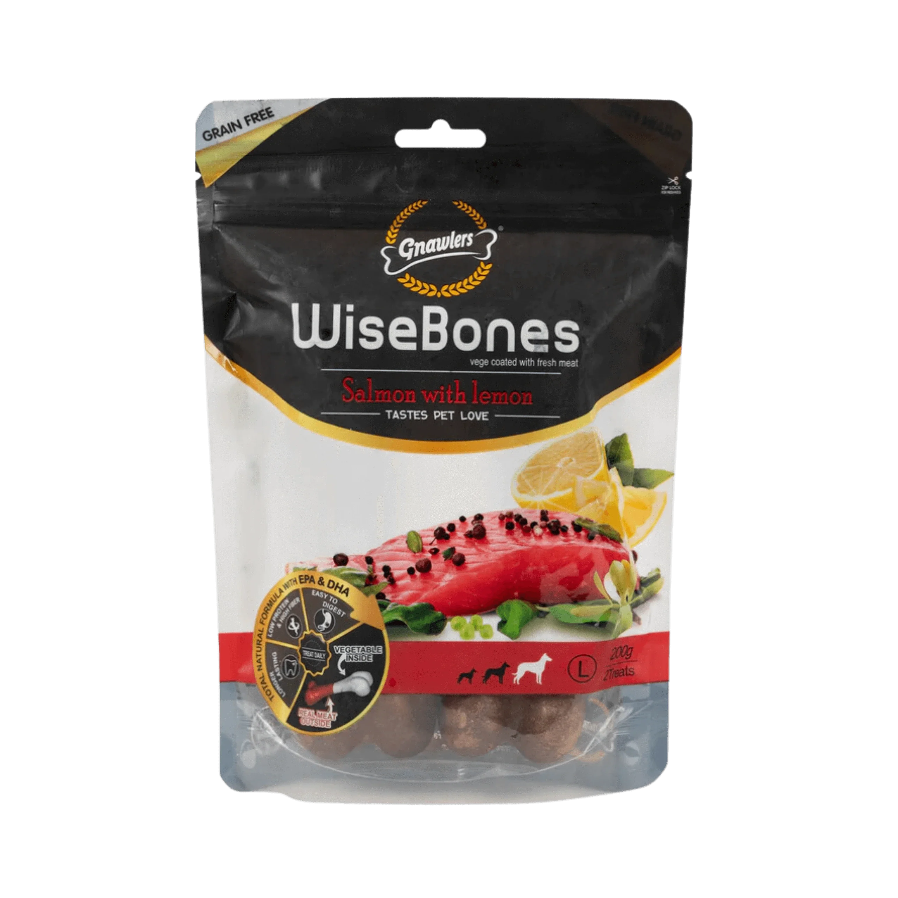 WISE BONE SALMON WT LEMON (S)