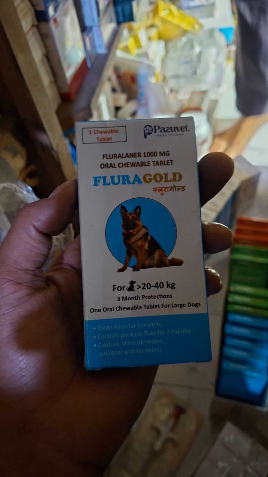 FLURAGOLD 1000MG TABLET