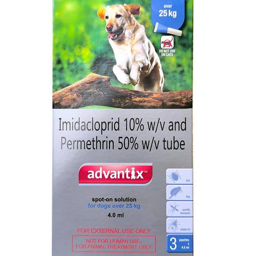 ADVANTIX SPOT- ON (25KG)