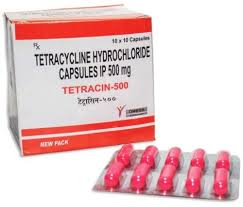 TETRACIN 500 CAP