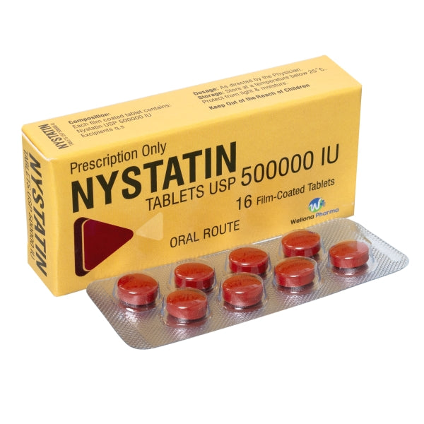 NYSTATIN 500000IU TABLET