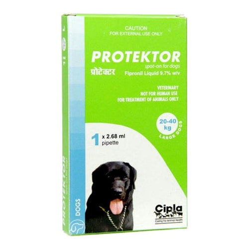 PROTEKTOR (20-40KG) DOG SPOT ON