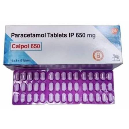 Calpol Table CALPOL 650MG TABLET – Surya Vets