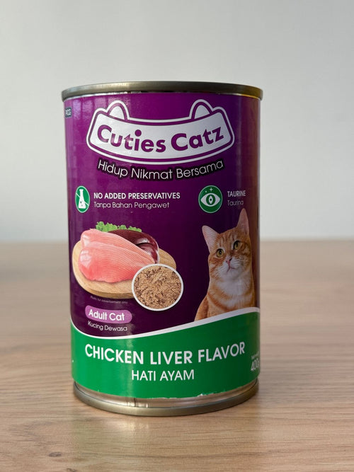 CUTIECATZ CHICKEN LIVER CAN