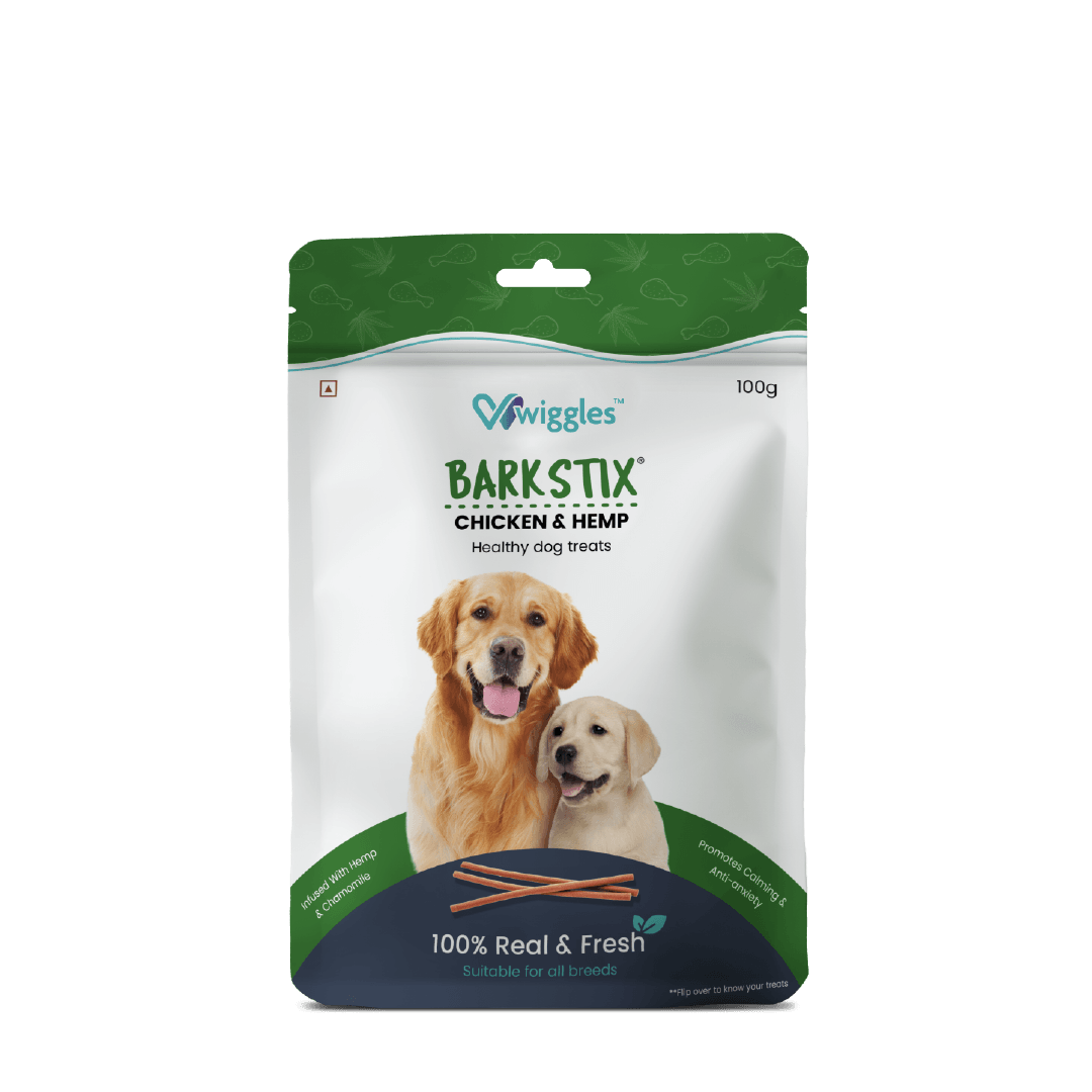 WIGGLES BARKSTIX CHIC & HEMP TREAT