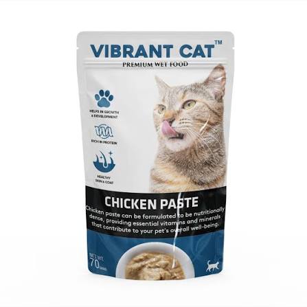 VIBRANT CAT CHICKEN PASTE